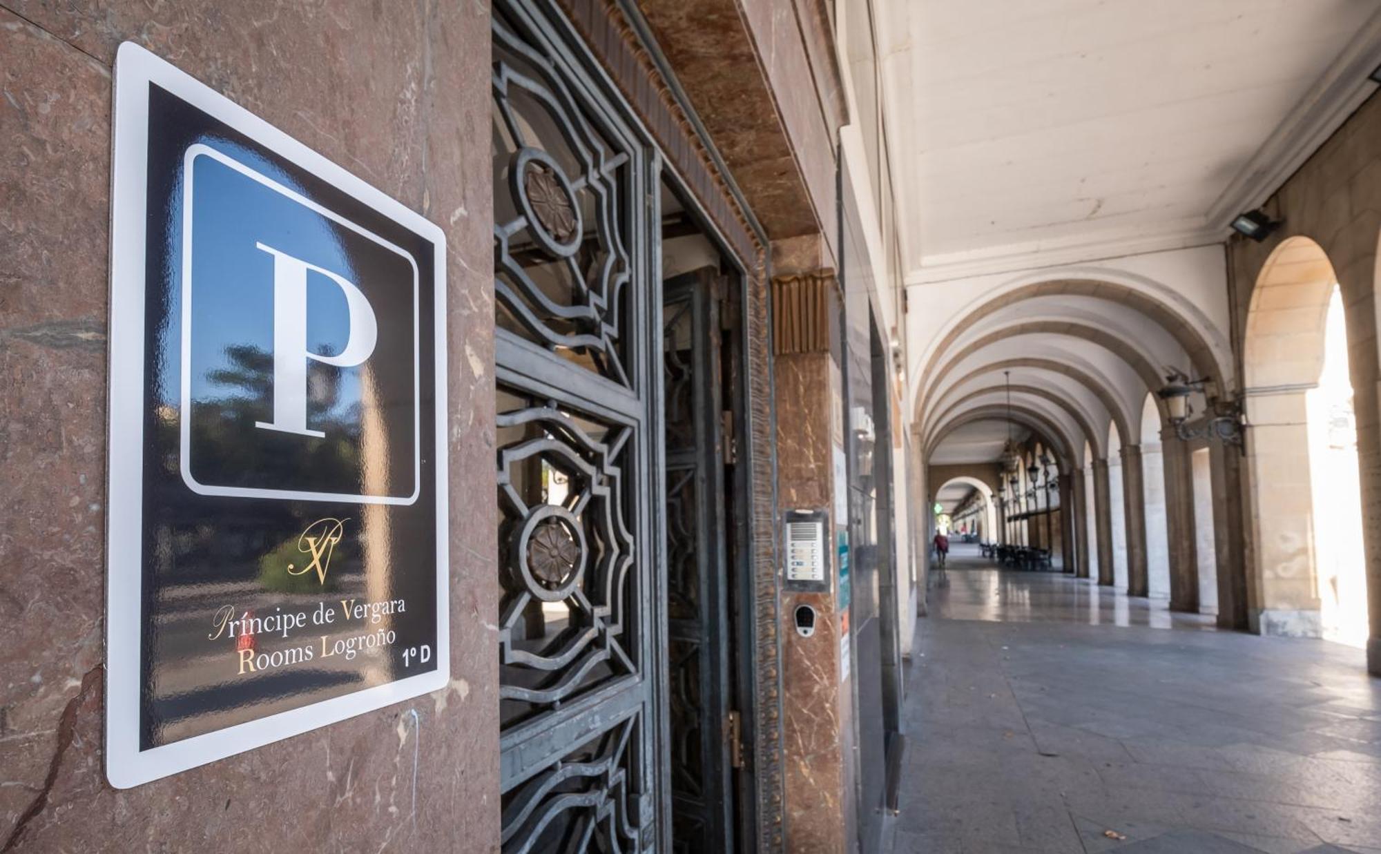 Principe De Vergara Rooms Lujo En El Centro De Logroño Kültér fotó